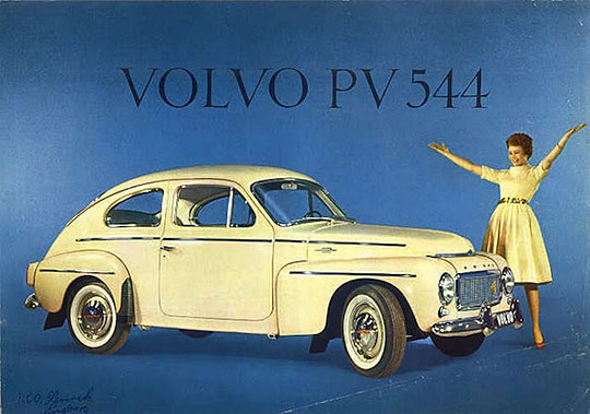 Ретро-реклама автомобилей 