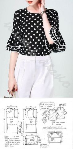 Выкройки блузок на все случаи жизни Выкройки блузок на все случаи жизни выкройки блузок