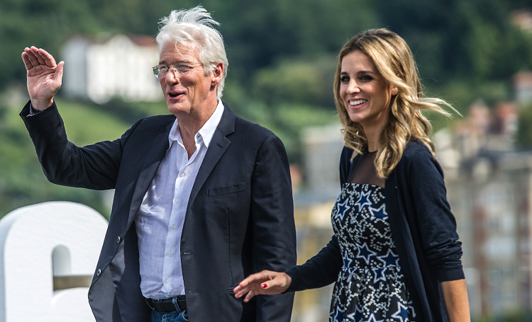 Ричард Гир назвал сына в честь жены