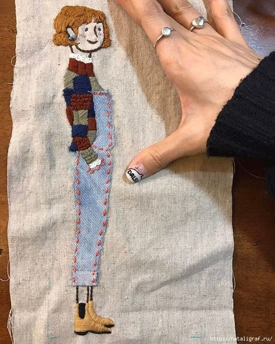 Вышивание: новые стежки и мотивы Вышивание: новые стежки и мотивы очумелые ручки