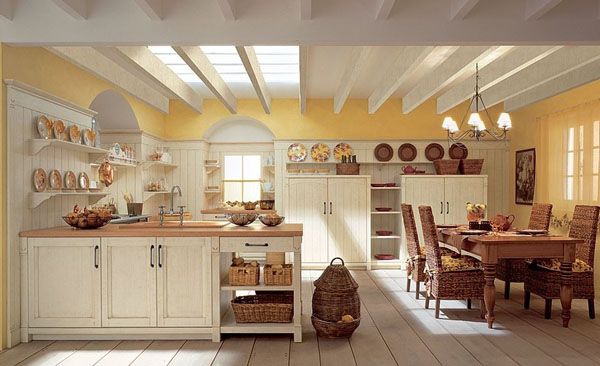 Мебель для кухни в деревенском стиле