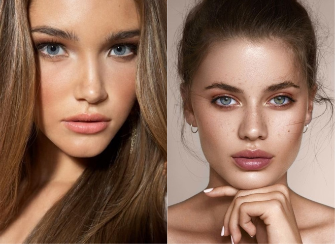Новогодние тренды в макияже: блестящие стрелки и монохромные губы красота,макияж,мода и красота