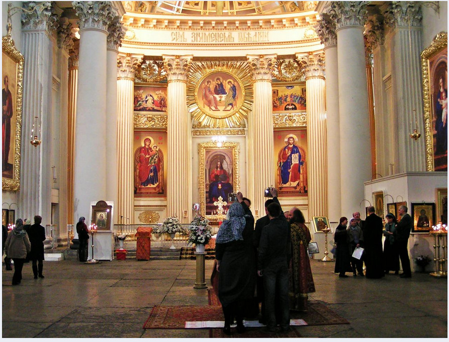 Измайловский собор санкт петербург фото внутри