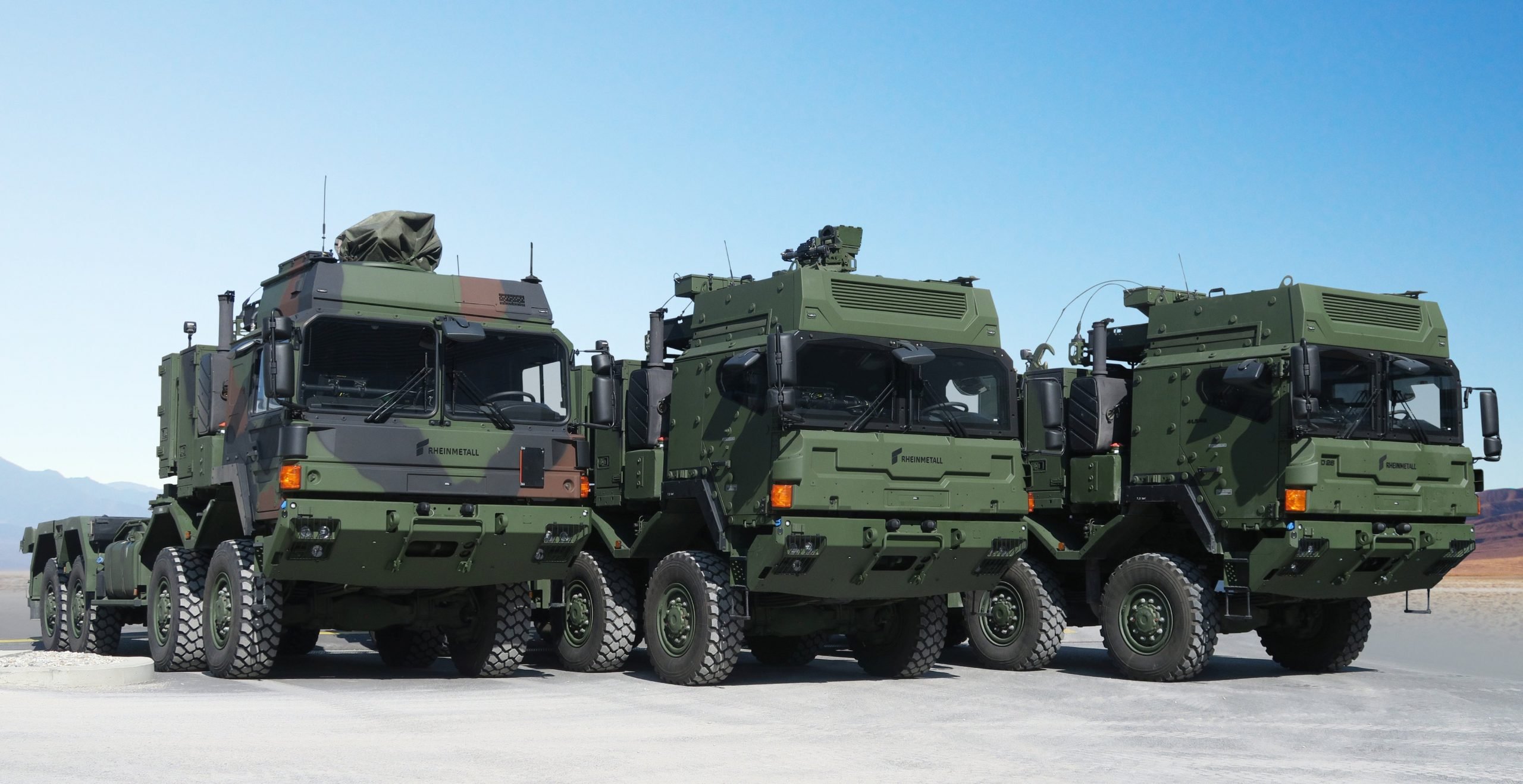 Бундесвер приобретает тысячи тяжелых грузовиков Rheinmetall MAN Military Vehicles для оперативной переброски военных грузов к российским границам 