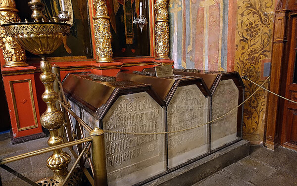 могилы Василия III, Ивана III Василия