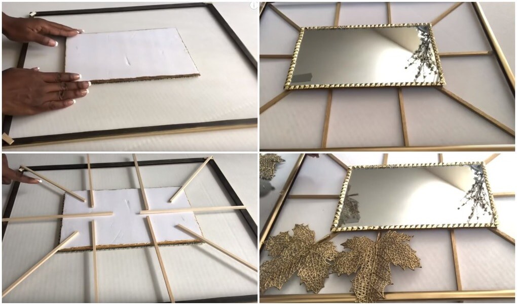 Декорированные зеркала с подсветкой — эффектное дополнение к обстановке декор,мастер-класс