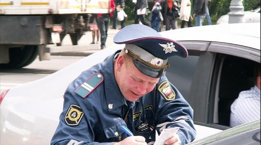 Про гаишников на  юге