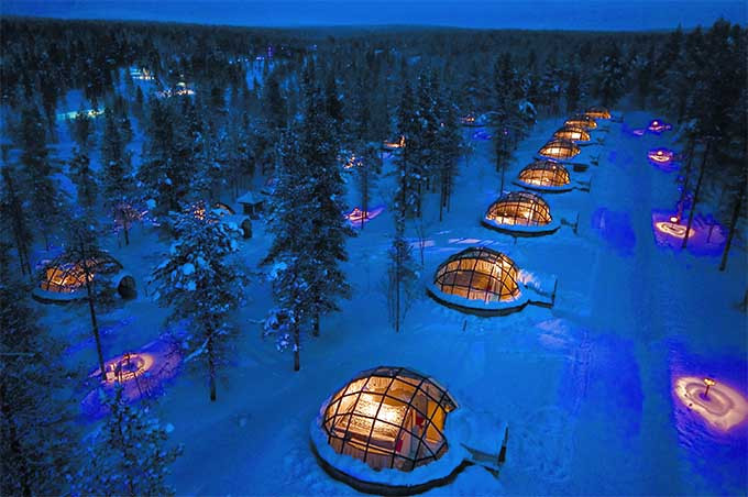 Kakslauttanen Ice Igloos Finland photo by Kaklsauttanen Arctic Resort