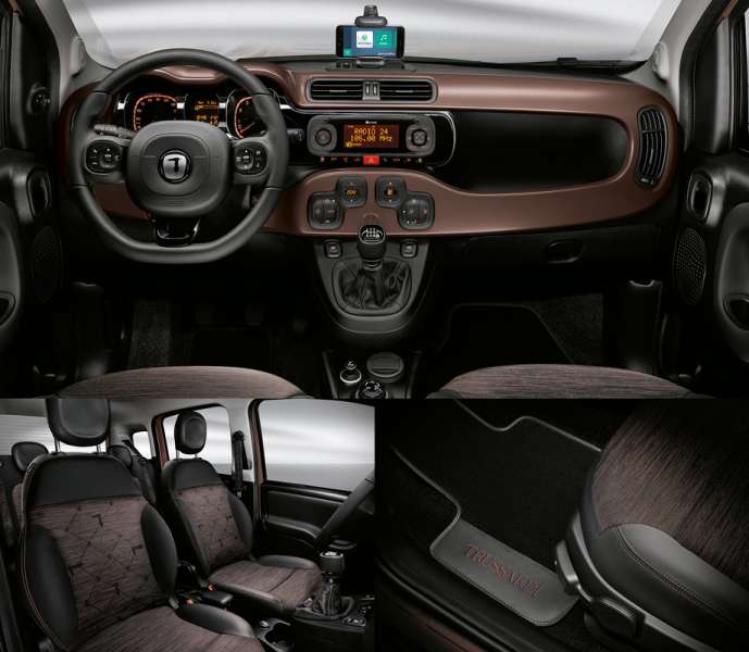 Хэтчбек Fiat Panda Trussardi набрался иллюзорной роскоши Хэтчбек Fiat Panda Trussardi набрался иллюзорной роскоши авто и мото,автомобили,автомобиль,Фиат,Хетчбек