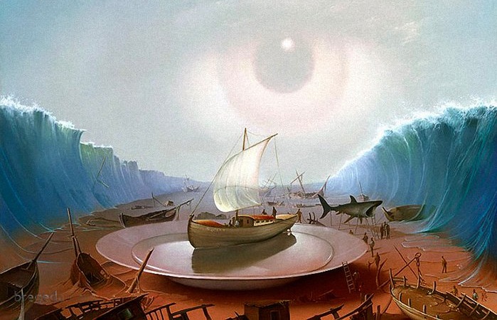 Философия подсознательного на картинах современного российского сюрреалиста Виктора Брегеда