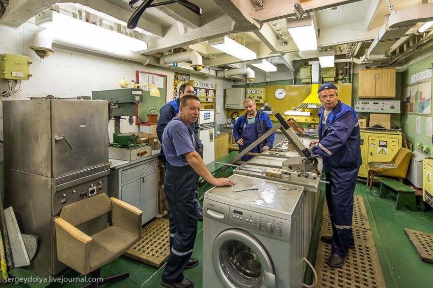 ледокол, кухня, каюта, экскурсия