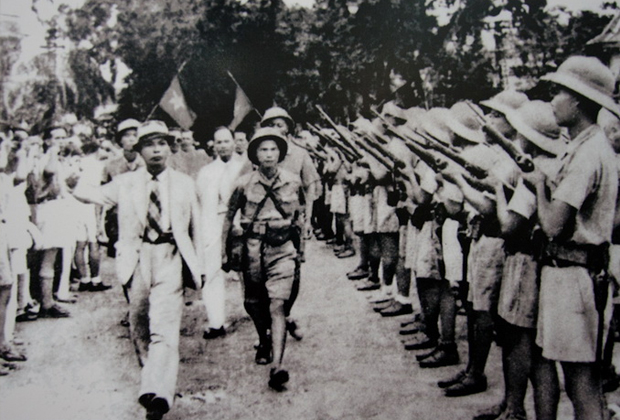 Вьетнам в дни августовской революции 1945 года, свергшей прояпонский режим