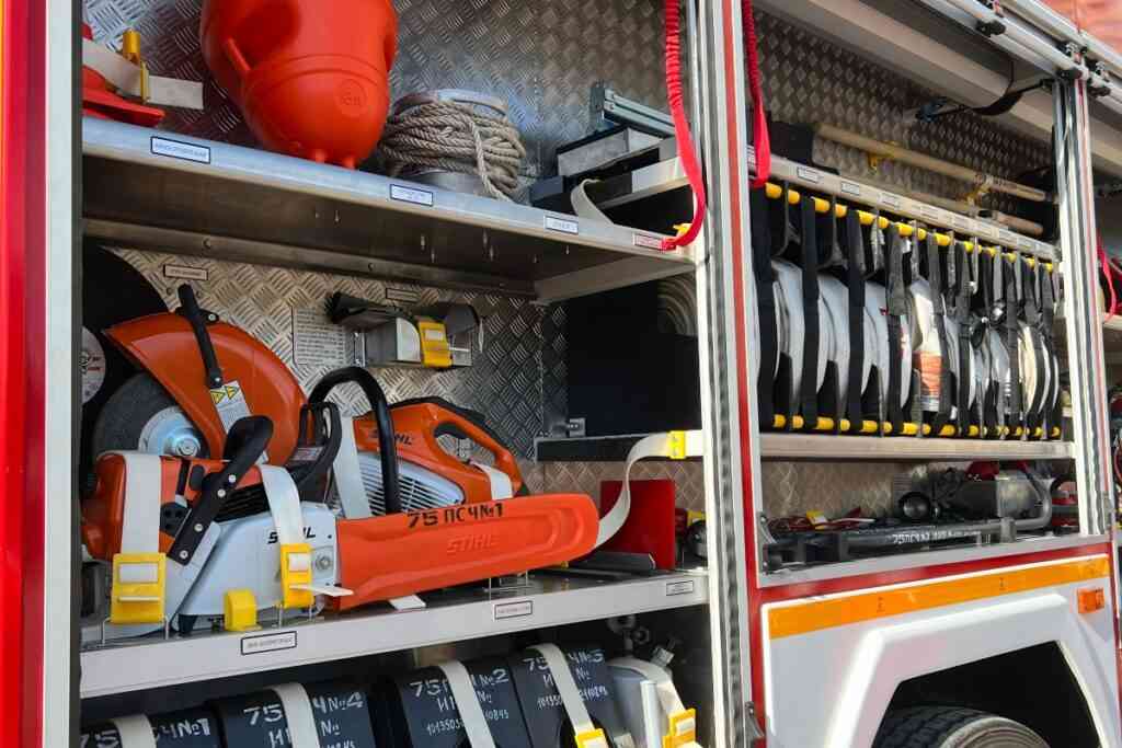 Склад загорелся на бывшем заводе Volkswagen в Калуге