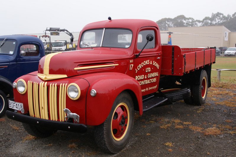 1946 Ford (фото из Новой Зеландии) ford, американские грузовики, грузовик