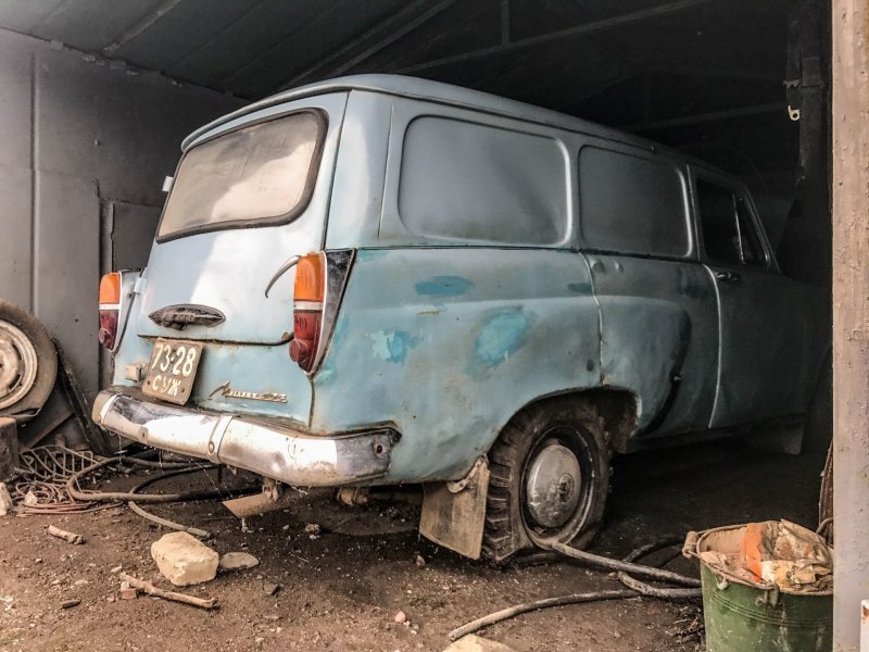 Лично я впервые увидел живьем фургон семейства 430/432 Лично я впервые увидел живьем фургон семейства 430/432 Москвич-430, авто, азлк, москвич, находка, олдтаймер, ретро авто, фургон