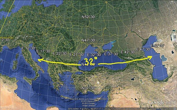 Современная карта