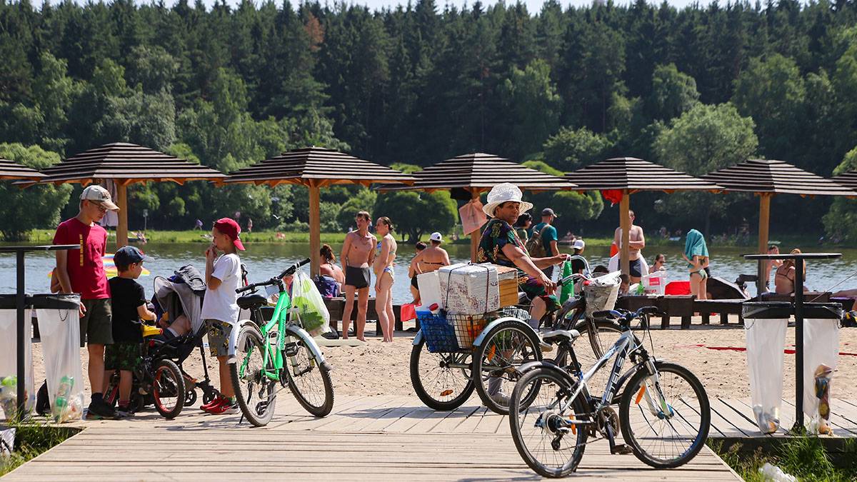 Десять зон отдыха у воды откроют в Подмосковье на этой неделе