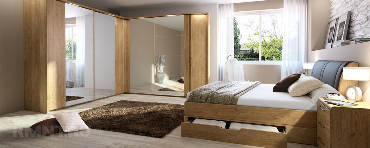 Угловой шкаф в интерьере спальни идеи для дома,интерьер и дизайн