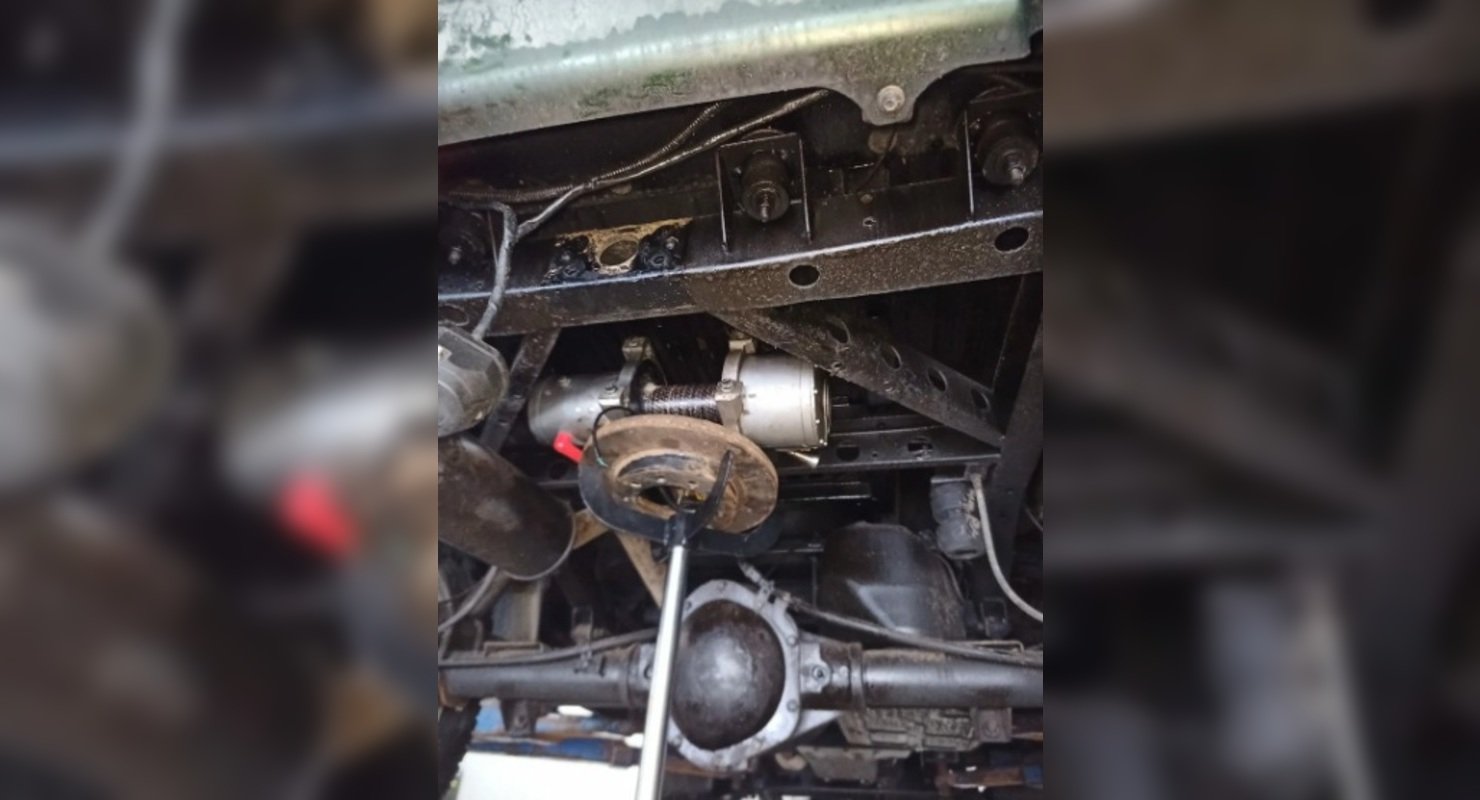 Как незаметно установить заднюю лебедку на УАЗ “Патриот”?