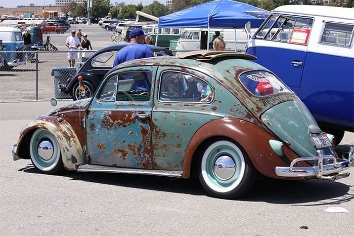 Модная ржавчина: Volkswagen Beetle Rat Look Beetle,Volkswagen,автомода,ржавчина,тюнинг