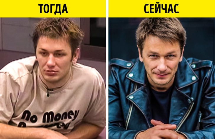 Участники российских реалити-шоу, тогда и сейчас