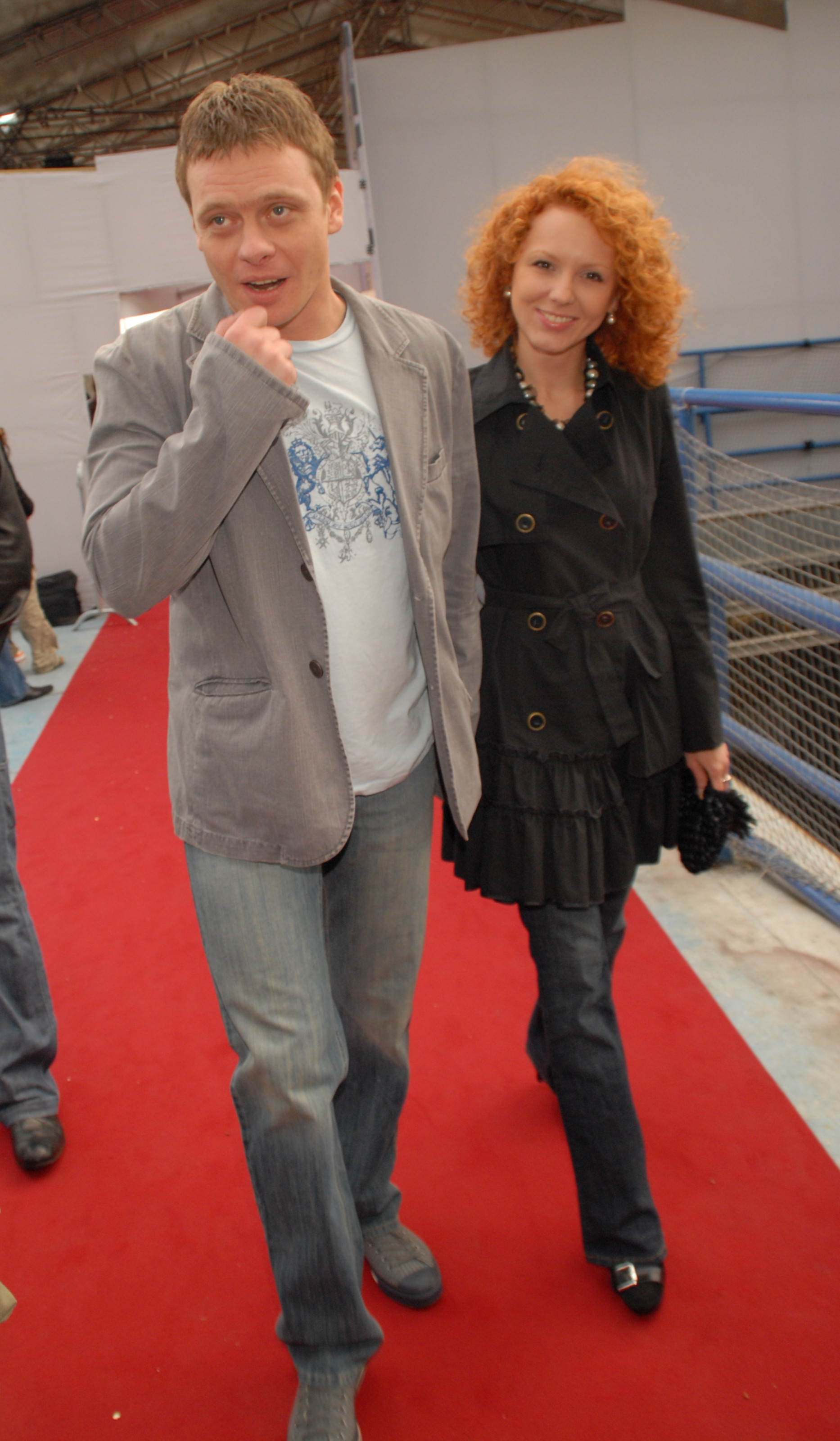 Павел Майков с женой Марией