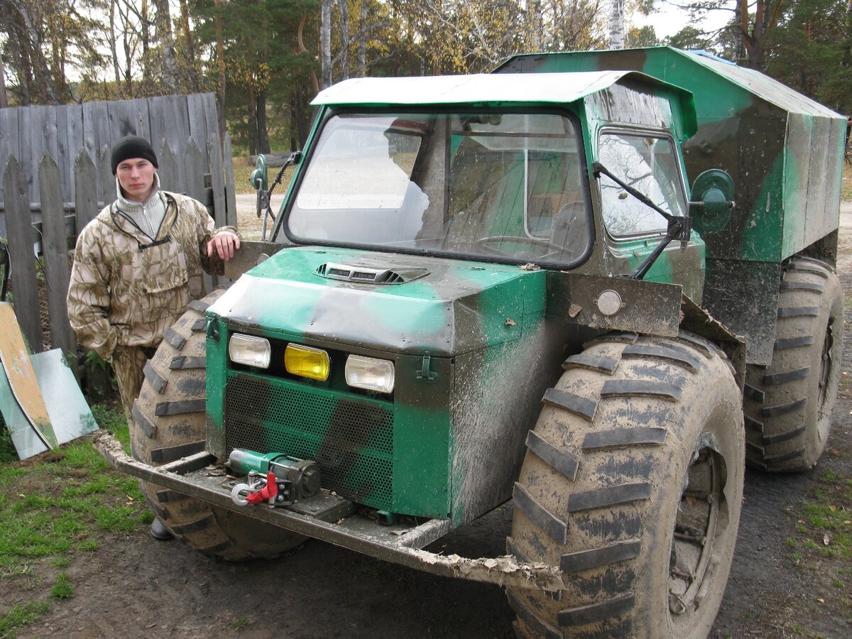 Болотоход — главный помощник охотника и рыбака