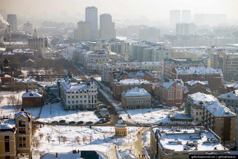 Частично пешеходная Петербургская улица