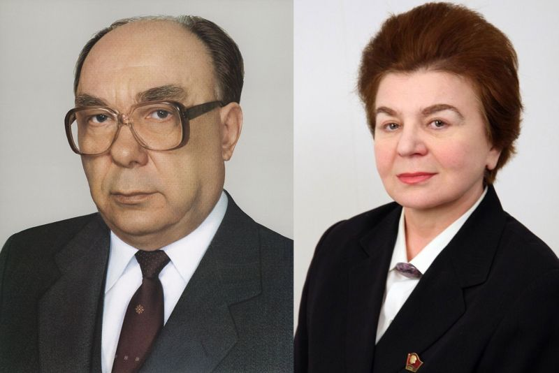 Александр Яковлев (1923—2005) и Нина Андреева (1938—2020).