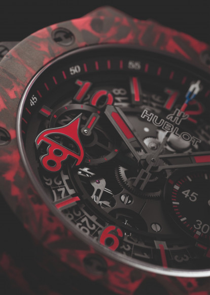 Хронограф Hublot Big Bang Unico Red Carbon Alex Ovechkin