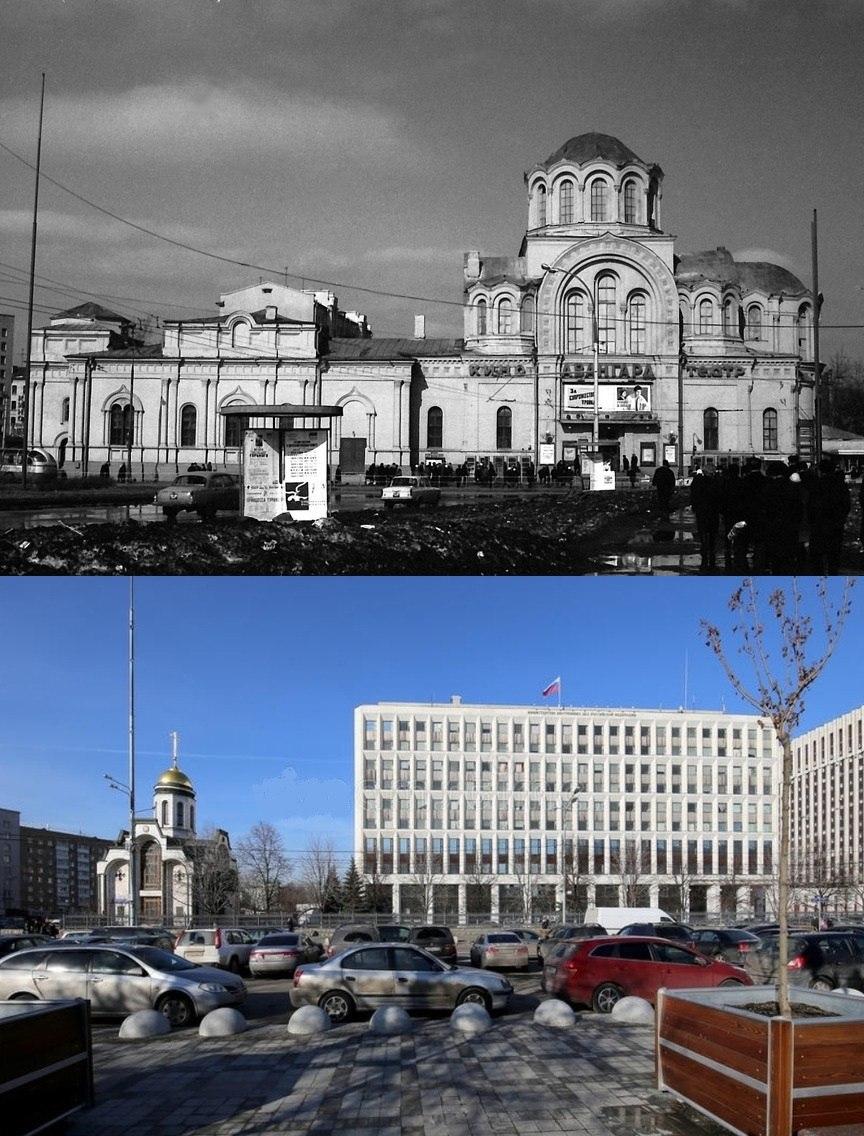 Калужская площадь. Калужская площадь Москва до революции. Кинотеатр Авангард Москва Калужская площадь. Октябрьская площадь Москва. Калужская площадь метро.