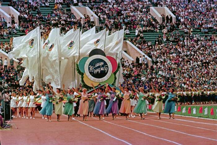 Международный фестиваль молодёжи и студентов /Фото:sovietfoto.ru