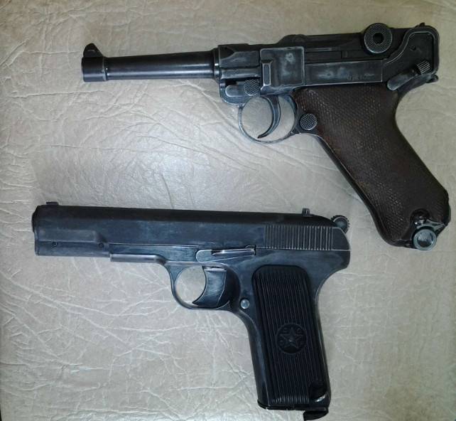 Использование трофейных немецких пистолетов в СССР оружие