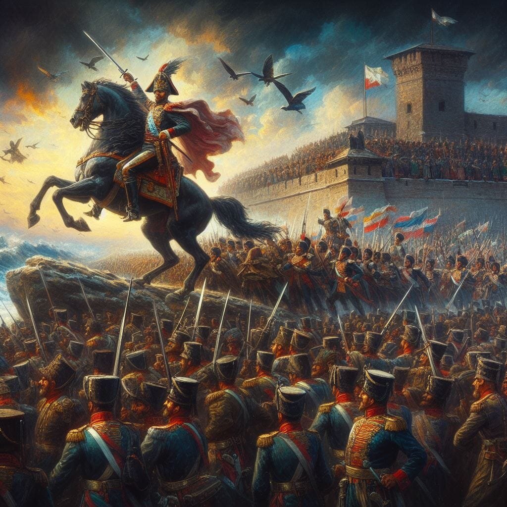 В конце XVIII века Россия отбила у турок крепость Измаил, одну из ключевых военных плацдармов.