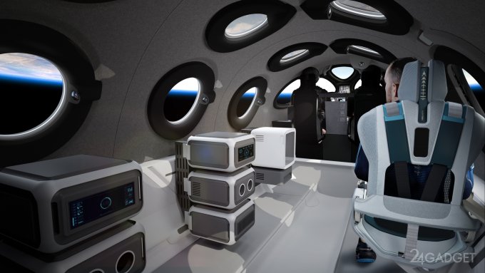 Virgin Galactic открыла виртуальные экскурсии в салон туристического космического корабля