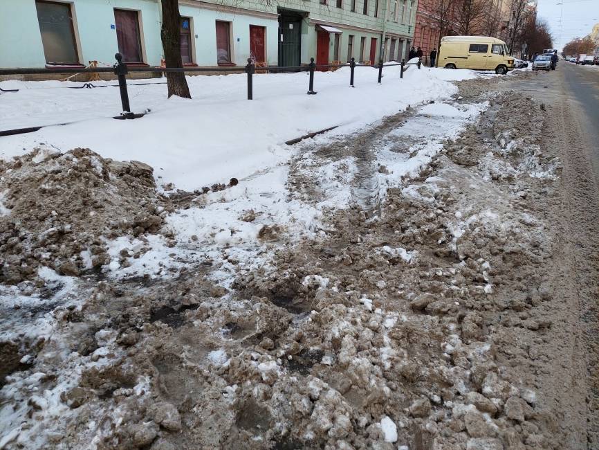 «Удивительно, что снег не убирают: иностранный турист высказался о снегоуборочной кампании в Петербурге
