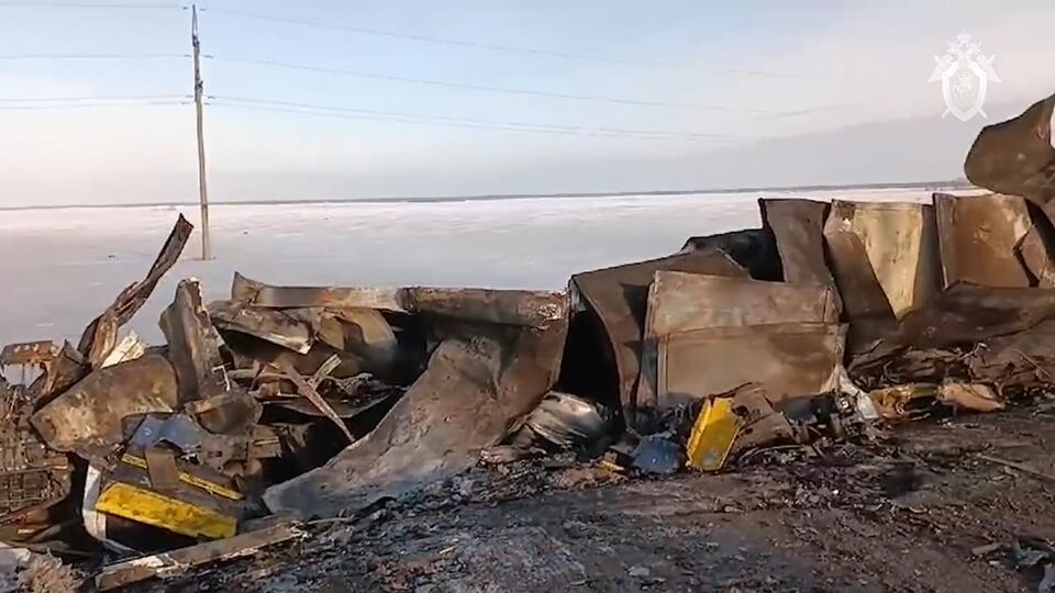 До семи выросло число погибших в огненном ДТП с маршруткой под Омском