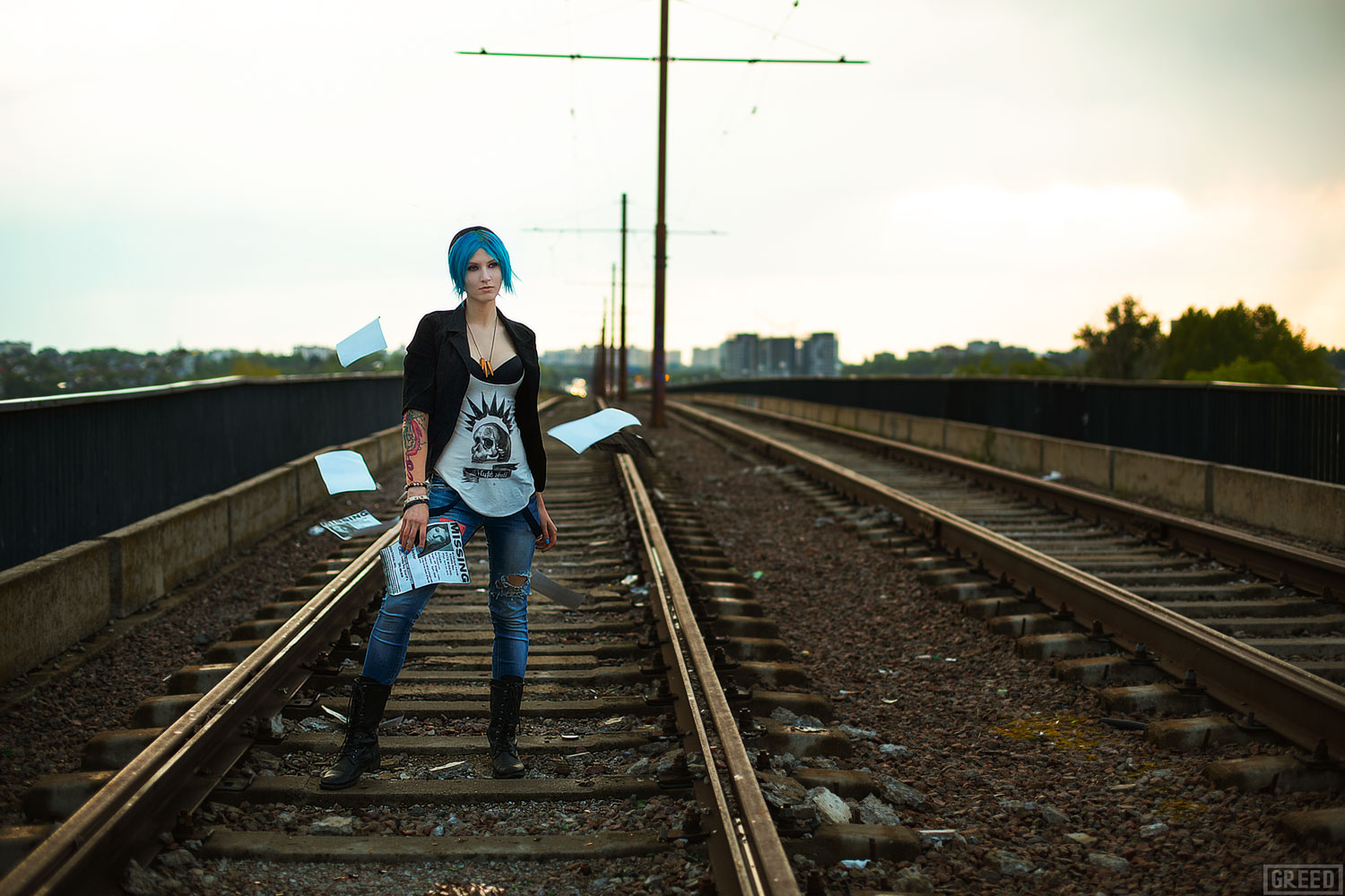 Косплей Хлои Прайс  из Life is Strange Игры,косплей