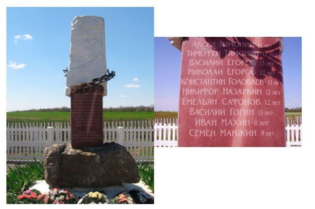 Расстрелянные бойцы босоногого гарнизона Расстрелянные бойцы босоногого гарнизона война и мир