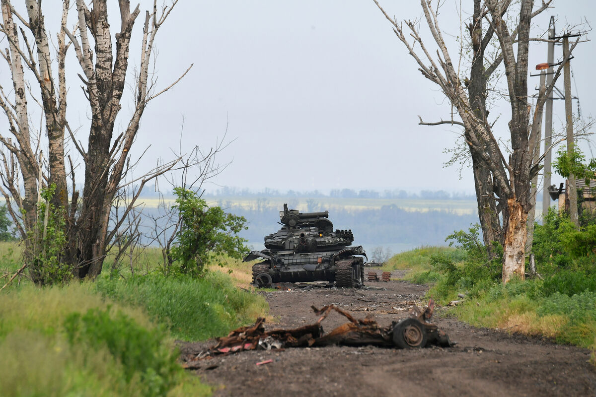 Карта боевого соприкосновения на украине