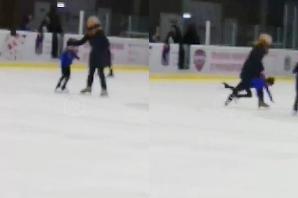 Родители пожаловались на тренера спортшколы, швыряющую детей на лед