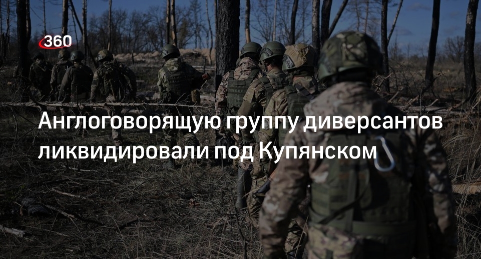Офицер Марочко: артиллерия ВС России уничтожила англоговорящую ДРГ под Купянском