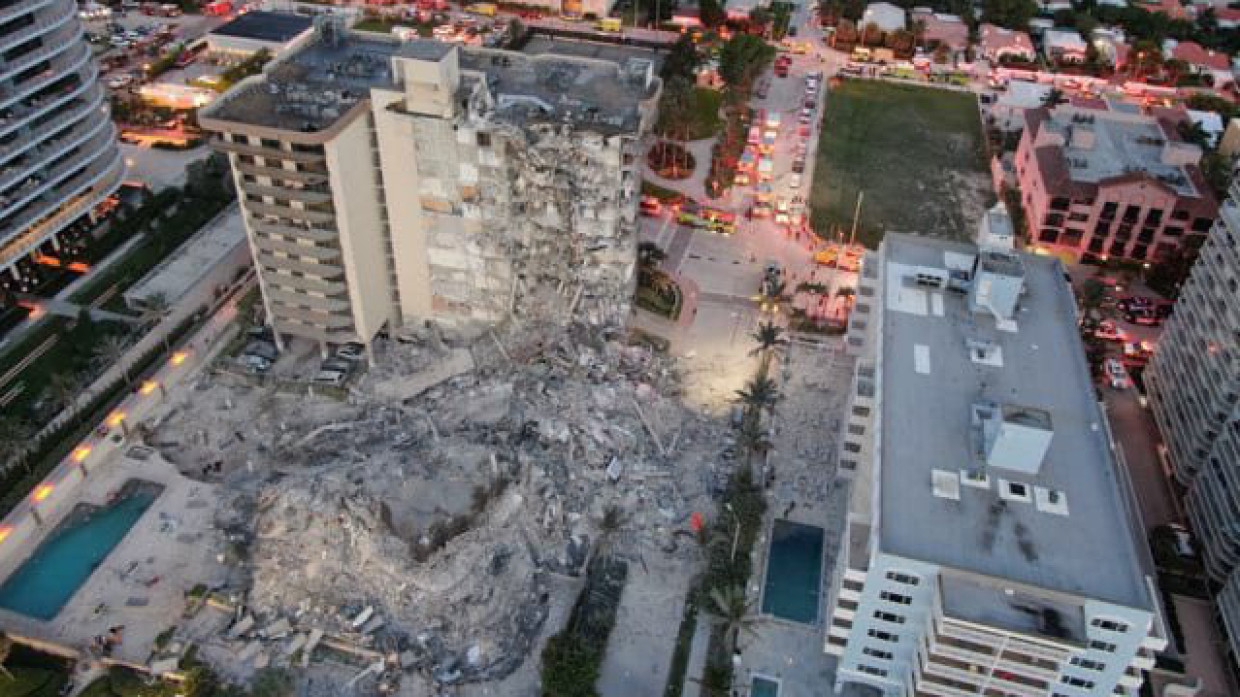 Сестру первой леди Парагвая с семьей нашли под обломками здания во Флориде