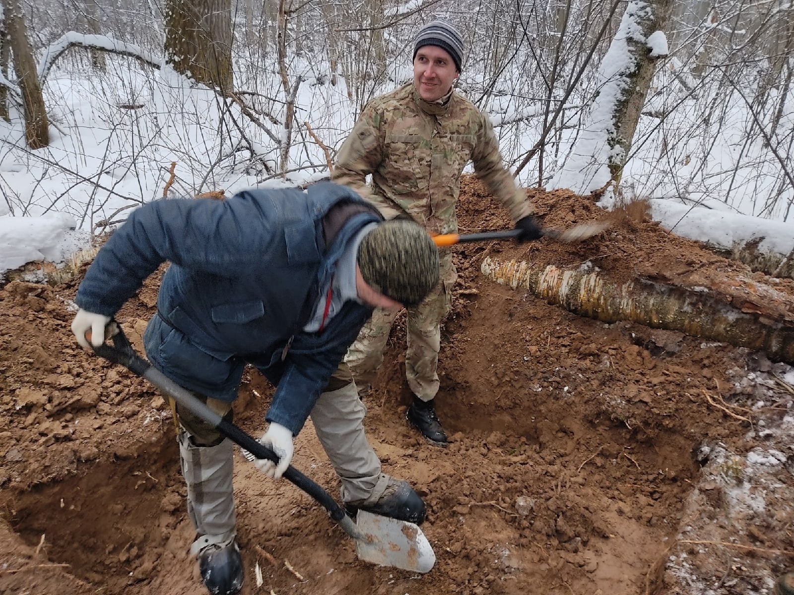 Останки двух красноармейцев нашли в Тверской области