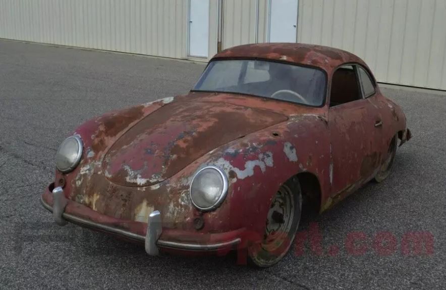 Полностью ржавый Porsche 356 оценили дороже нового «Кайена» Porsche 356,марки и модели,ретро