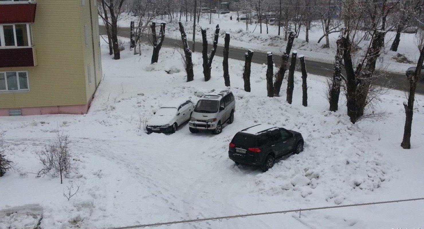 Можно ли парковаться на газоне в зимнее время