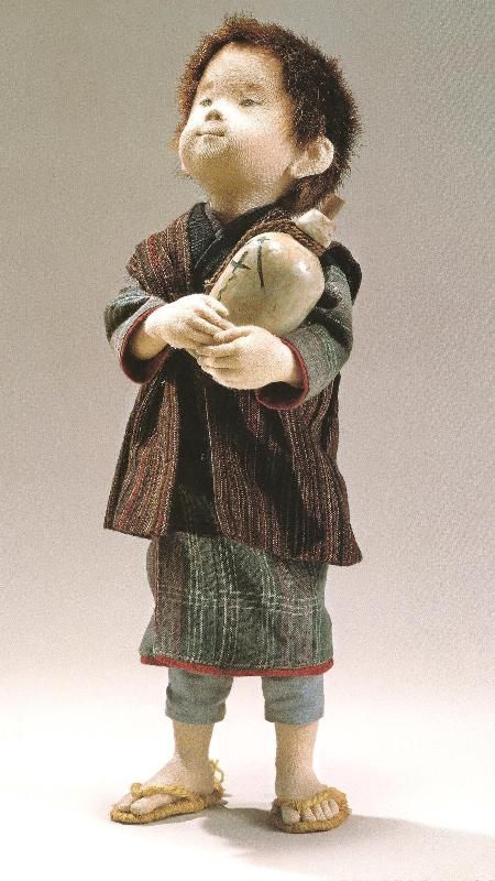 Японские войлочные куклы куклы,мастерство,творчество