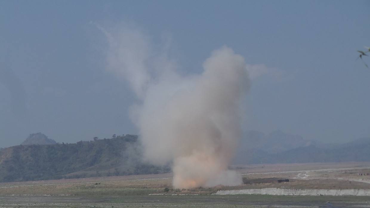 На территории Ростовской области разорвался снаряд в одном километре от госграницы