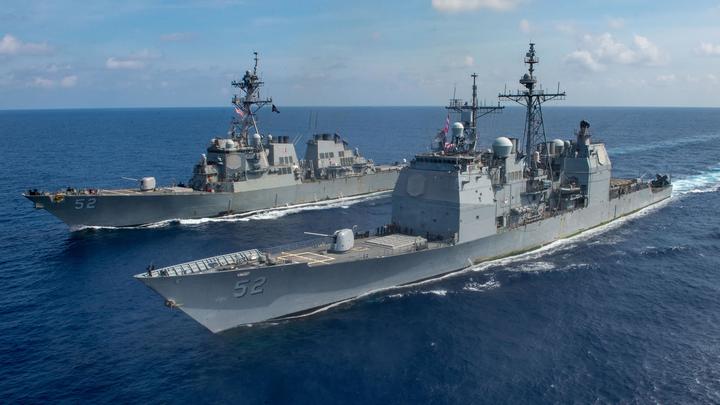 США провоцируют Китай начать войну? Американский эсминец без предупреждения вошёл в воды архипелага Сиша
