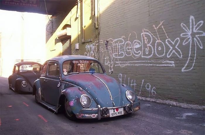 Модная ржавчина: Volkswagen Beetle Rat Look Beetle,Volkswagen,автомода,ржавчина,тюнинг